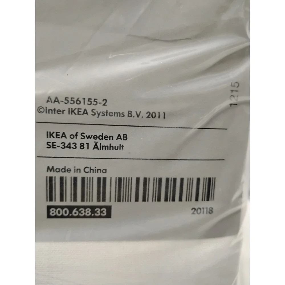 Ikea RITVA Curtains w Tie-Backs 57x118 